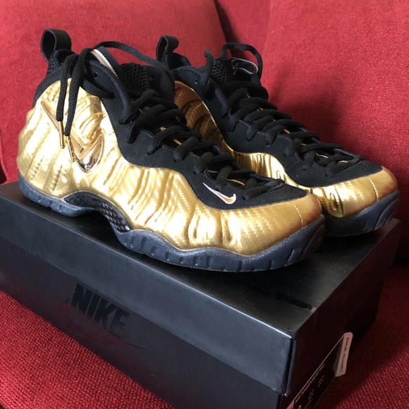 Nike Foamposite pro Gold - Picture 2 of 5